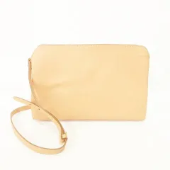 IA CUCCI 2WAY ショルダーバッグ 鞄 カバン アプリコットベージュ ■TC