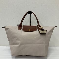 タグ付】希少 フランス製 ロンシャン ル プリアージュ カバ ベージュ 