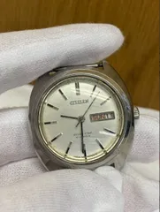 【腕時計】稼働 CITIZEN SENEN STAR 4-650476Y 自動巻き 21石 21JEWELS シチズン セブンスター 文字盤のみ メンズ腕時計