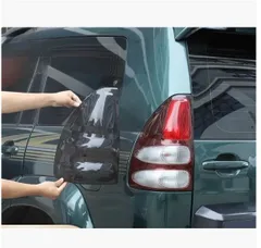 トヨタ ランドクルーザープラド 120系　2002 - 2009年 ライトカバー テールランプカバー　 外装ガーニッシュ　 スモーク　ABS 傷防止