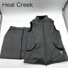 Heal Creek ヒールクリーク　ゴルフウェア　ベスト　スカート　セット　42 L