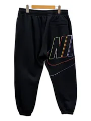 NIKE (ナイキ) クラブ+ BB 起毛フリース スウェット ロングパンツ ジョガーパンツ DX0548-010 XL ブラック メンズ/078