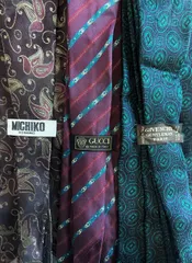 【3本セット】ブランドネクタイ　まとめ売り