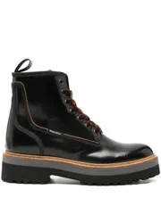 ウールリッチ レザーレースアップブーツ 送料無料