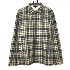 【新品】キャロウェイ 長袖シャツ ブラウン×ダークグリーン チェック 8WAYストレッチ メンズ LL ゴルフウェア 2024年モデル Callaway