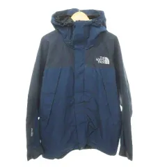 ザノースフェイス THE NORTH FACE NP15750 マウンテンジャケット サミットシリーズ ナイロン ロゴ 厚手 Lサイズ 紺 ネイビー
