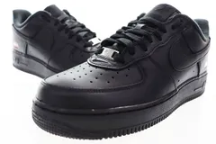ナイキ NIKE × SUPREME AIR FORCE 1 LOW BLACK 27㎝ CU9225-001 シュプリーム エア フォース ロー ブラック 【ブランド古着ベクトル】【中古】▲■251209