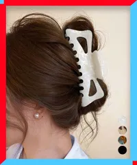 新品 バンスクリップ ヘアクリップ レディース まとめ髪グッズ 新作 結婚式パーティ 女性 韓国風  ヘアアクセ 【 送料無料 】