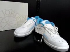 【タグ付き】NIKE ナイキ AIR JORDAN 2 RETRO エアジョーダン レトロ DV9956－104 スニーカー ホワイト x ライトブルー 26.5cm 