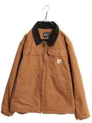 US企画 カーハート トラディショナル ジャケット メンズ XL 古着 ワーク ダック 中綿 キルティング ライナー ブルゾン 大きいサイズ 廃盤