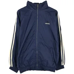 古着 90~00年代 アディダス adidas バックロゴ ナイロンジャケット メンズXL相当/eaa608573