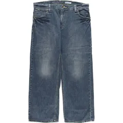 古着 ビッグサイズ 00年代 リーバイス Levi's SILVER TAB シルバータブ LOOSE ルーズ ストレートデニムパンツ メンズw40相当/evb033294