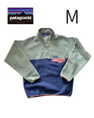 Patagonia synchilla パタゴニア シンチラ スナップT / メンズ M  / 25580 / バイカラー