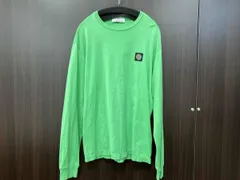 STONE ISLAND/長袖Tシャツ/751522713 胸ロゴ　グリーン　Lサイズ