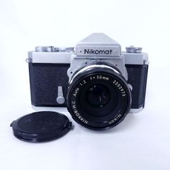 Nikomat FT 二コマ―ト + NIKKOR-H・C Auto f2 50mm フィルムカメラ