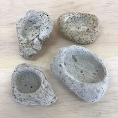 お試しセット｜アイテラスの軽石鉢 4点セット｜軽量＆通気性抜群｜観葉植物や多肉植物に最適【m102702】