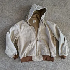 ヴィンテージ Carhartt カーハート アクティブジャケット ベージュ（ブラウン） XL