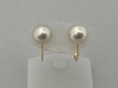 伊勢志摩英虞湾産あこや真珠 8.2 8.3mm K18 パールピアス - メルカリ