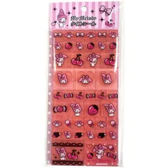 【新品 正規品】サンリオ タイルシール マイメロディ マイメロ シール リボン いちご さくらんぼ ピンク