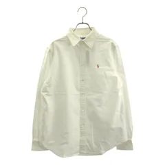 【新品】  POLO BY RALPH LAUREN / ポロバイラルフローレン | アイコニック クラシック フィット オックスフォード シャツ | M | ホワイト | レディース