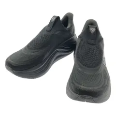 【美品】  HOKA ONE ONE / ホカオネオネ | SKYWARD LACELESS / スカイワード ランニング シューズ スニーカー | 28 | ブラック | メンズ