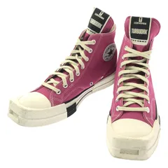 Rick Owens DRKSHDW / リック・オウエンス・ダークシャドウ | × CONVERSE CHUCK 70 ハイカット スニーカー | 28.5 | ピンク | メンズ