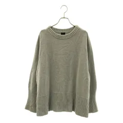 Spick and Span / スピックアンドスパン | 2024AW | バルキーヤーン ロングリブ プルオーバー ニット | F | グレー | レディース