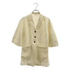 CLANE / クラネ | GINGHAM CHECK DOME SLEEVE SHIRT / ギンガム チェック ドーム スリーブ シャツ ジャケット | 1 | アイボリー | レディース