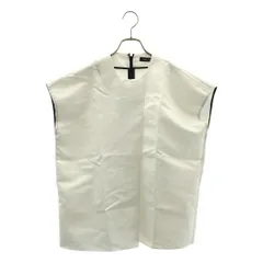 YOKO CHAN / ヨーコチャン | サテン フレンチスリーブ ブラウス | 36 | ホワイト | レディース