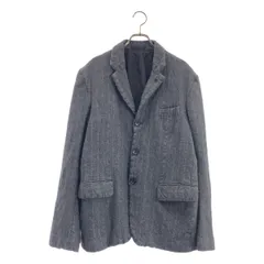 COMME des GARCONS HOMME / コムデギャルソンオム | 2007AW | ウール縮絨 3B テーラードジャケット | SS | グレー | メンズ