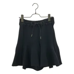 【美品】  sacai / サカイ | Knit Shorts ニット ショートパンツ | 0 | ブラック | レディース