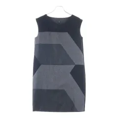 ICB (アイシービー) レーヨン混 ノースリーブワンピース ドレス レディース ブラック 327042