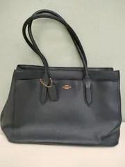 コーチ  ロゴタイプ トートバッグ レザー