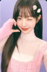 IVE ほっぺハート(背景紫) WONYOUNG AMUSE トレカ