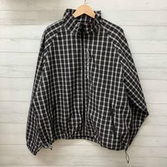 Supreme Plaid Track Jacket Black M - メルカリ