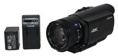 土日限定値下げ中] SONY ハンディカム FDR-AX100 - メルカリ
