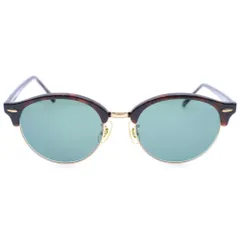 Ray Ban (レイバン) Clubround クラブラウンド ラウンドフレーム サングラス メガネ 眼鏡 ブラウン RB 4246F