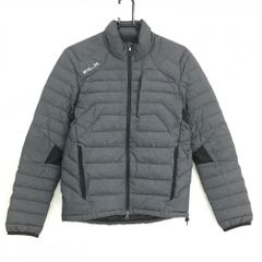 [Excellent Condition] RLX Ralph Lauren Down Jacket, Dark Gray, Packable, Men's Golf Wear, Ralph Lauren