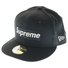 SUPREME (シュプリーム) 20SS ×NEW ERA 59FIFTY $1M Metallic Box Logo ニューエラ ミリオンダラー ボックスロゴ キャップ 帽子 ブラック