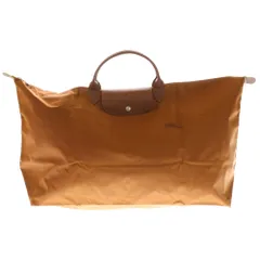 LONGCHAMP (ロンシャン) ル プリアージュ オリジナル XL リサイクルキャンバス トラベルバッグ ブラウン