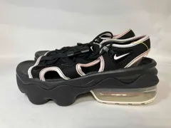 NIKE ナイキ ウィメンズ エアマックス ココ サンダル 25cm 黒×桃 ブラック×ピンク DM6187-010 厚底 スポーツサンダル レディース 