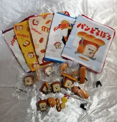 パンどろぼう　ポーチ＆フィギュアセット　ガチャガチャ