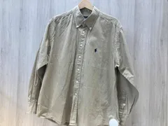 RALPH LAUREN 長袖シャツ　BLAIRE ベージュ　Mサイズ