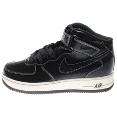NIKE (ナイキ) AIR FORCE 1 MID 07 LV8 エアフォース1 07 LV8 ミッドカットスニーカー ブラック US9/27cm DV1029-010