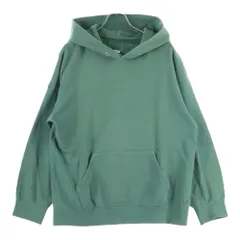 VISVIM (ヴィスヴィム) 18SS JUMBO HOODIE P.O. STENCIL ジャンボフーディー スウェット プルオーバーパーカー グリーン 0118105010040