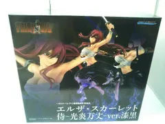 外箱のみ開封済み オルカトイズ エルザ･スカｰレット 侍 -光炎万丈- ver.漆黒 1/6 FAIRY TAILのサムネイル