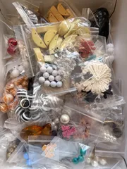 大容量　アクリルパーツ　パール　ハンドメイド　パーツ　ビーズ　アクセサリーパーツ　手芸資材　クラフト素材　ネックレス　ピアス　アクセサリー　詰め合わせセット