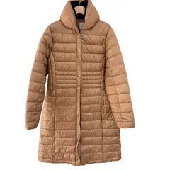   MIZUNO ミズノ　ブレスサーモ　中綿ロングコート　キャメル　レディース　XLサイズ【Z1751】