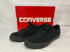 CONVERSE コンバース ローカットスウェードスニーカー ONE STAR SUEDE 33702081 サイズ: 27.5cm カラー: ブラック シューズ