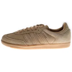 adidas (アディダス) SAMBA OG CARDBOARD サンバ スエード ローカットスニーカーシューズ ブラウン US10/28cm JR0889